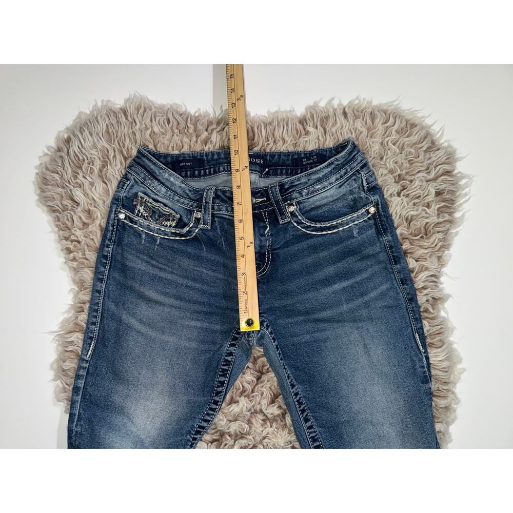 Vigoss women’s heritage fit boot cut blue jeans - Picture 10 of 16